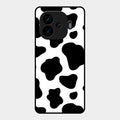 Cow Print Glass Phone Case And Cover For Iqoo Neo 10R 5G