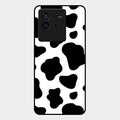 Cow Print Glass Phone Case And Cover For Iqoo Neo 6 5G