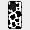 Cow Print Glass Phone Case And Cover For Iqoo Neo 7 Pro 5G