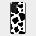 Cow Print Glass Phone Case And Cover For Iqoo Neo 9 Pro 5G