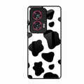Cow Print Glass Phone Case And Cover For Motorola Edge 50 Fusion 5G