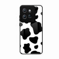 Cow Print Glass Phone Case And Cover For Motorola Edge 50 Neo