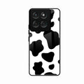 Cow Print Glass Phone Case And Cover For Motorola Edge 60 5G