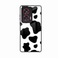 Cow Print Glass Phone Case And Cover For Motorola G85 5G
