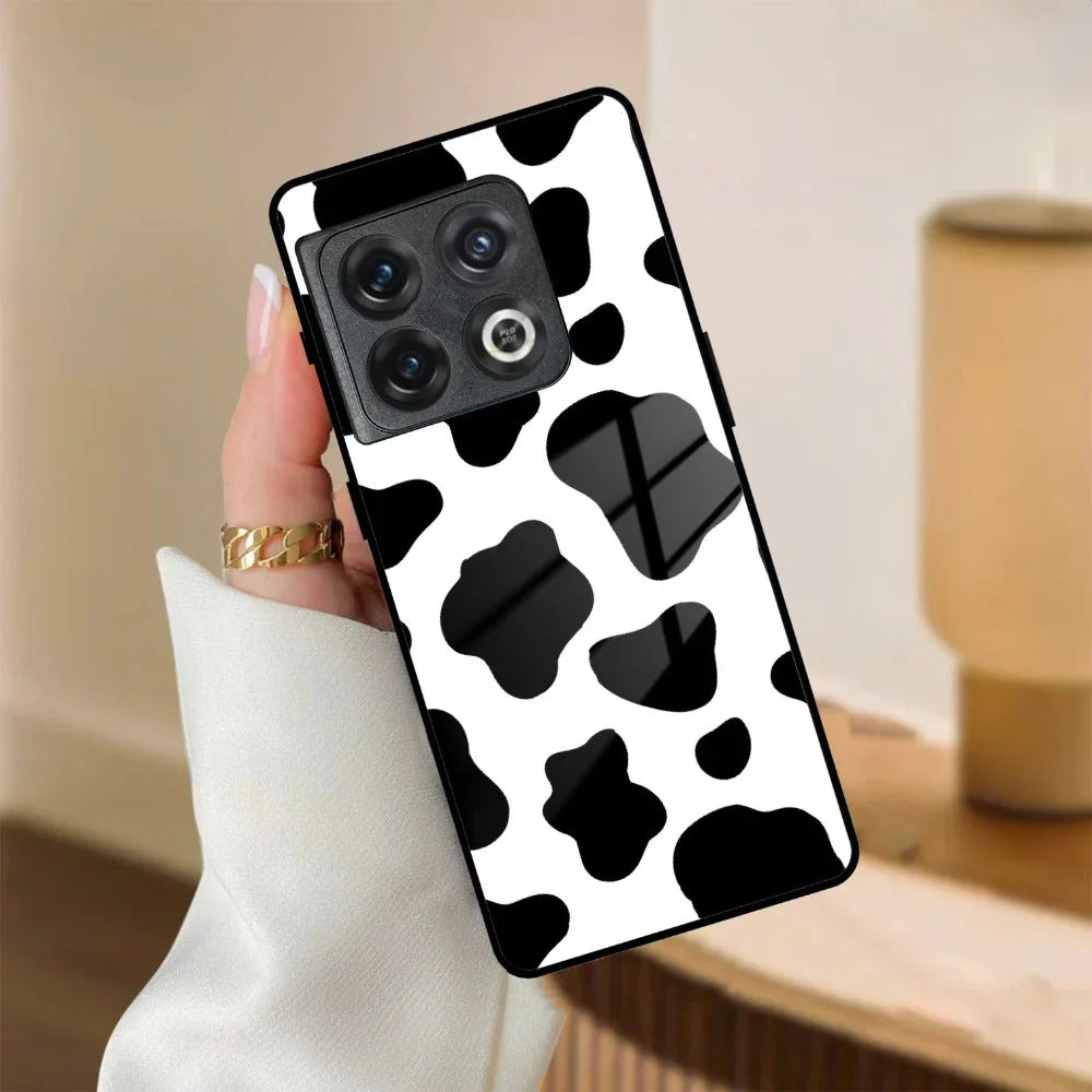 Cow Print Glass Phone Case And Cover For OnePlus - ShopOnCliQ