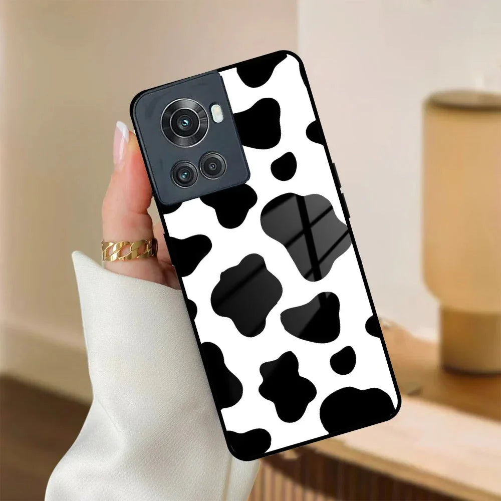 Cow Print Glass Phone Case And Cover For OnePlus - ShopOnCliQ