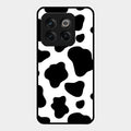 Cow Print Glass Phone Case And Cover For Oneplus 10T 5G