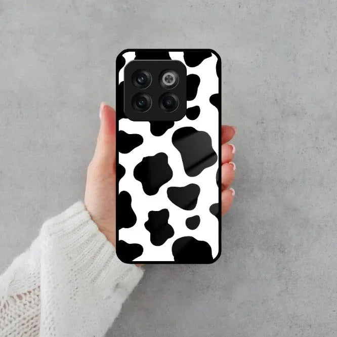 Cow Print Glass Phone Case And Cover For OnePlus - ShopOnCliQ