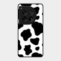 Cow Print Glass Phone Case And Cover For Oneplus 12 5G