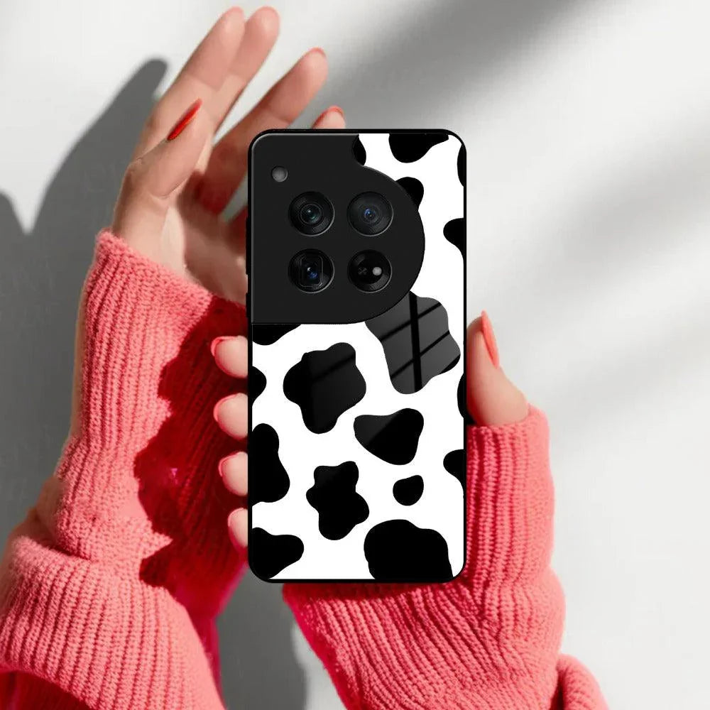 Cow Print Glass Phone Case And Cover For OnePlus - ShopOnCliQ