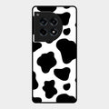 Cow Print Glass Phone Case And Cover For Oneplus 12R 5G