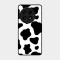 Cow Print Glass Phone Case And Cover For Oneplus 13 5G