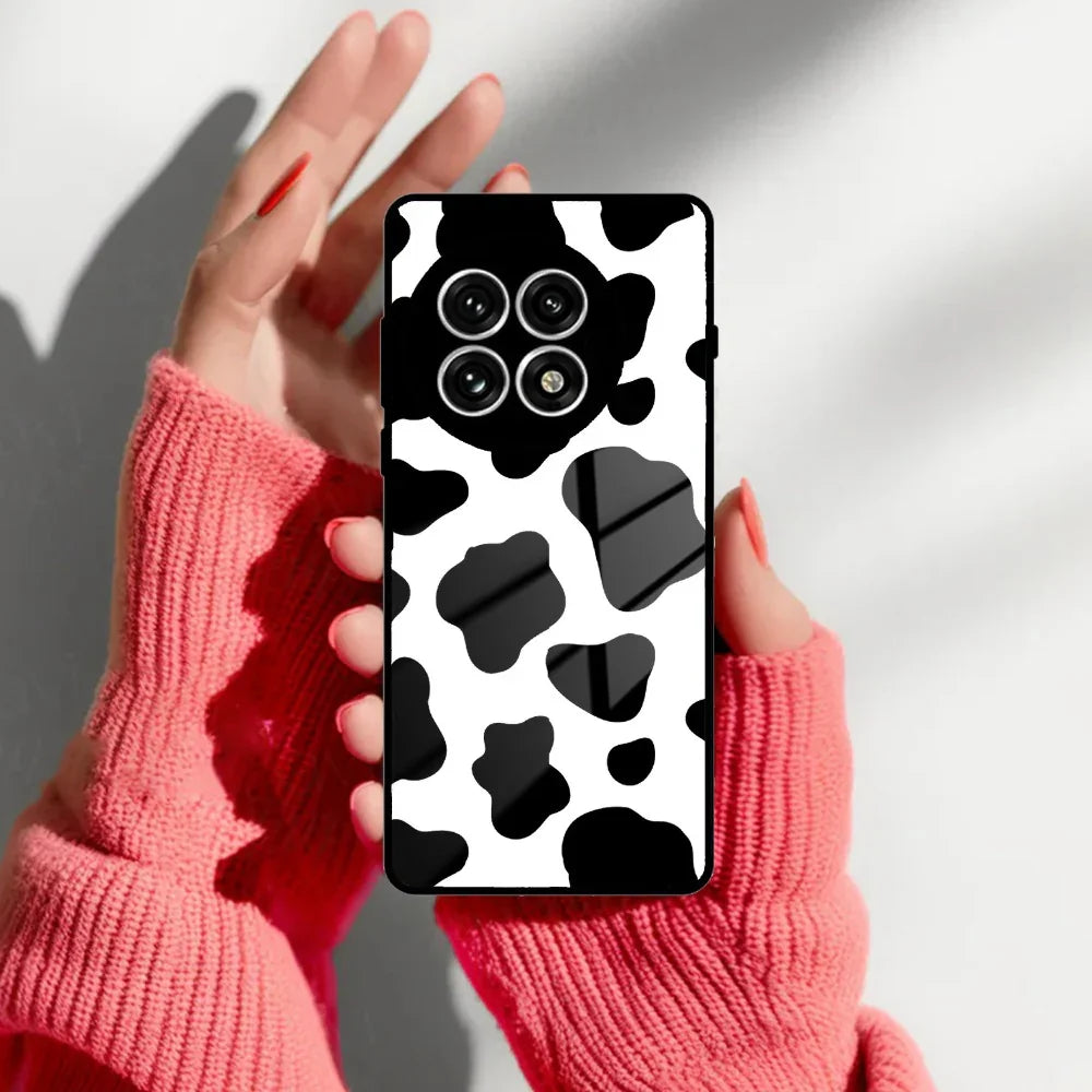 Cow Print Glass Phone Case And Cover For OnePlus - ShopOnCliQ