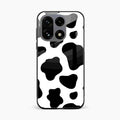 Cow Print Glass Phone Case And Cover For OnePlus 15 5G