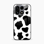Cow Print Glass Phone Case And Cover For OnePlus 15 5G