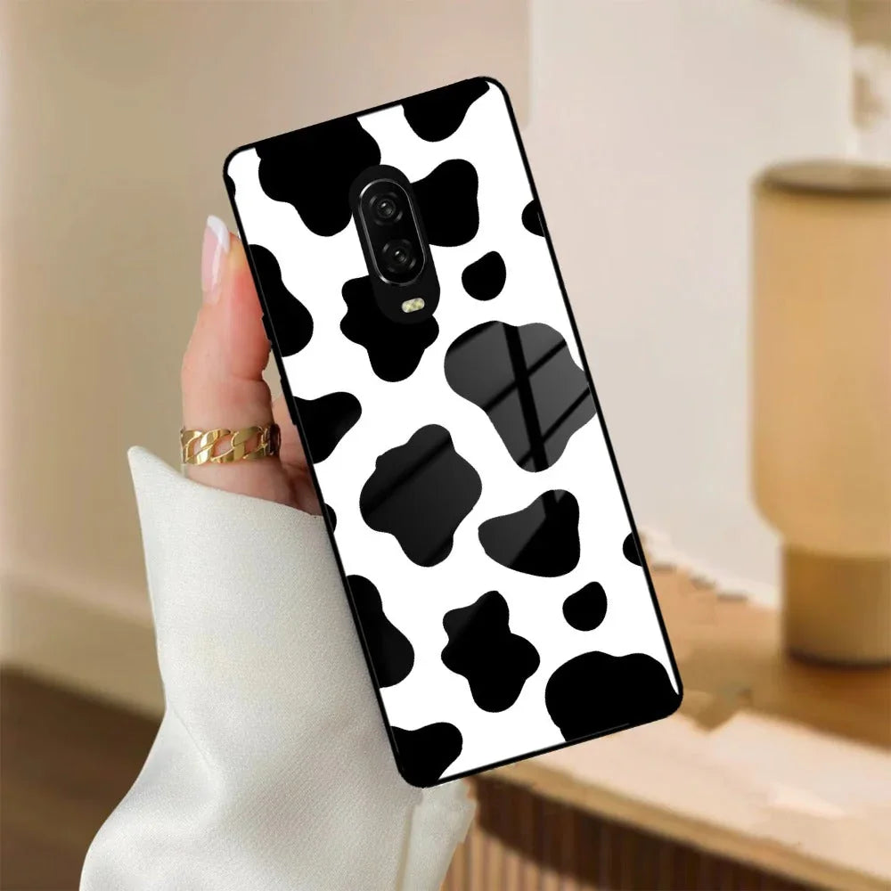 Cow Print Glass Phone Case And Cover For OnePlus - ShopOnCliQ
