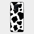 Cow Print Glass Phone Case And Cover For Oneplus 8 Pro