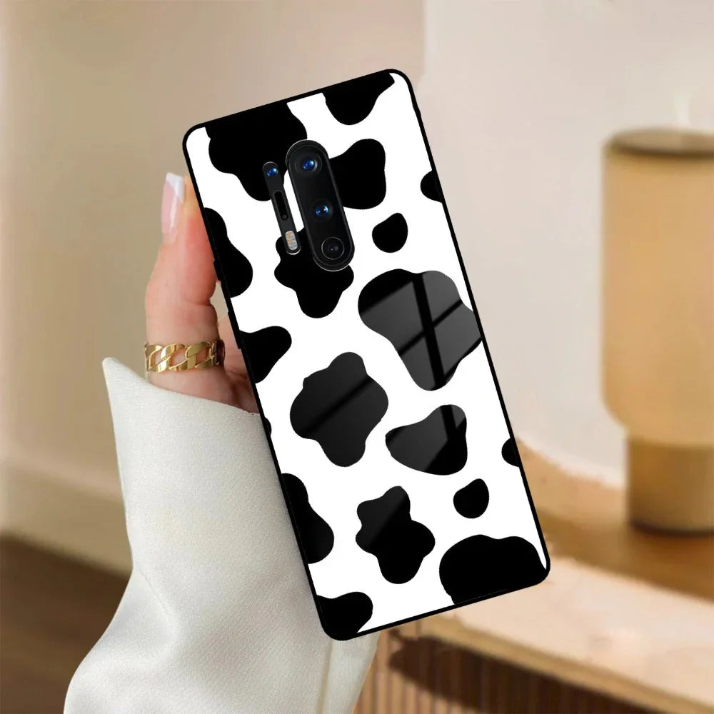 Cow Print Glass Phone Case And Cover For OnePlus - ShopOnCliQ