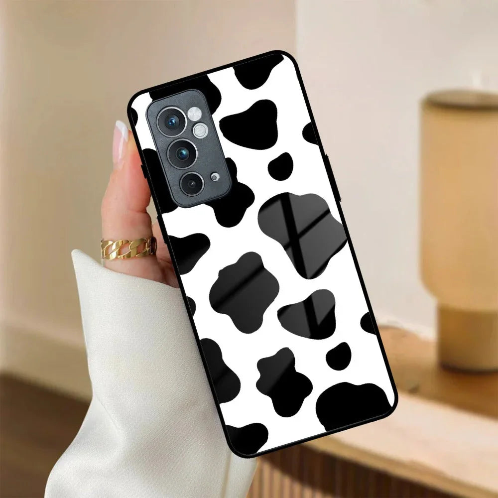 Cow Print Glass Phone Case And Cover For OnePlus - ShopOnCliQ