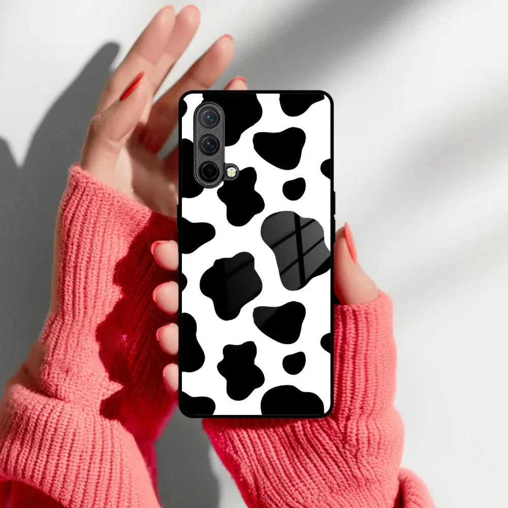 Cow Print Glass Phone Case And Cover For OnePlus - ShopOnCliQ