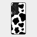 Cow Print Glass Phone Case And Cover For Oppo A3 Pro 5G