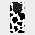 Cow Print Glass Phone Case And Cover For Oppo F29 5G