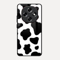 Cow Print Glass Phone Case And Cover For Oppo F31 Pro 5G