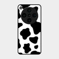 Cow Print Glass Phone Case And Cover For Oppo Find X8 Pro 5G