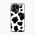 Cow Print Glass Phone Case And Cover For Oppo Find X9 5G