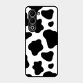 Cow Print Glass Phone Case And Cover For Oppo K13X 5G