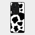 Cow Print Glass Phone Case And Cover For Oppo Reno 11 Pro 5G