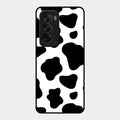Cow Print Glass Phone Case And Cover For Oppo Reno 12 5G