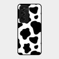 Cow Print Glass Phone Case And Cover For Oppo Reno 12 Pro 5G