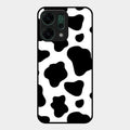 Cow Print Glass Phone Case And Cover For Oppo Reno 14 5G
