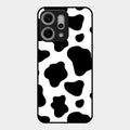 Cow Print Glass Phone Case And Cover For Oppo Reno 14 Pro 5G