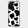 Cow Print Glass Phone Case And Cover For Poco C71