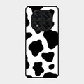 Cow Print Glass Phone Case And Cover For Poco X7 5G