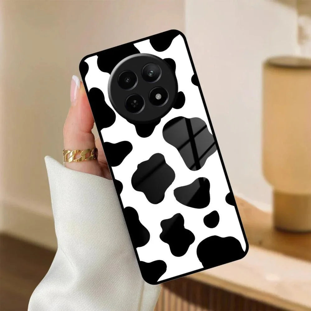 Cow Print Glass Phone Case And Cover For Realme/Narzo - ShopOnCliQ