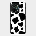 Cow Print Glass Phone Case And Cover For Realme 15 Pro 5G