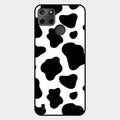 Cow Print Glass Phone Case And Cover For Realme C21Y