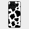 Cow Print Glass Phone Case And Cover For Realme C67 5G