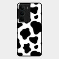 Cow Print Glass Phone Case And Cover For Realme C75 5G