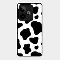 Cow Print Glass Phone Case And Cover For Realme Gt 7 5G
