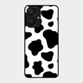 Cow Print Glass Phone Case And Cover For Redmi 13C 5G