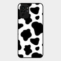 Cow Print Glass Phone Case And Cover For Redmi Note 10