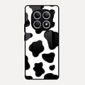 Cow Print Glass Phone Case And Cover For Redmi Note 15 5G