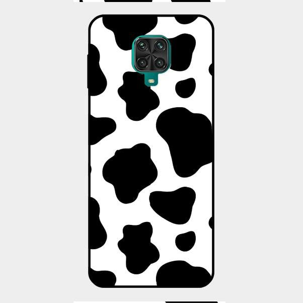 Cow Print Glass Phone Case And Cover For Redmi Note 9 Pro Max