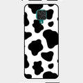 Cow Print Glass Phone Case And Cover For Redmi Note 9 Pro