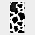 Cow Print Glass Phone Case And Cover For Samsung Galaxy A15 5G