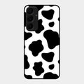 Cow Print Glass Phone Case And Cover For Samsung Galaxy A55 5G